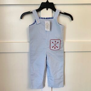 NWT-The‎ Beaufort Bonnet Company Teddy’s longall Arrow, size 12-18 months